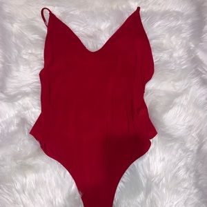 Red Bodysuit